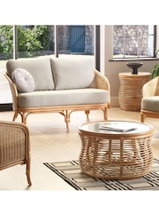 Desser 4 Piece Natural Royal Rattan Sofa Set - Image 1 of 4