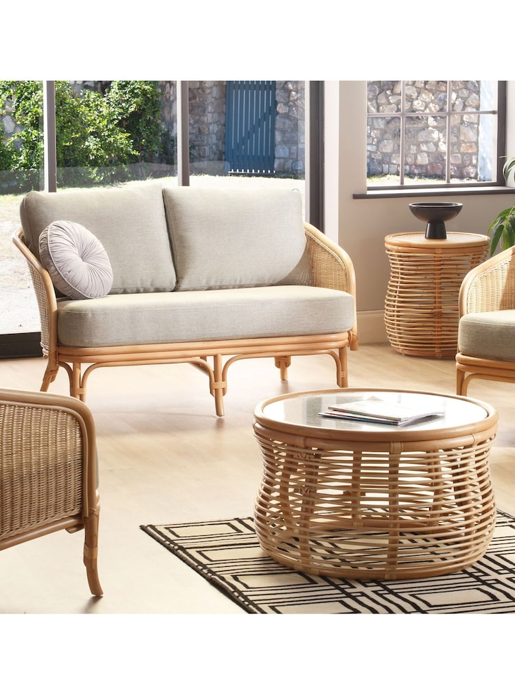 Desser 4 Piece Natural Royal Rattan Sofa Set - Image 1 of 4