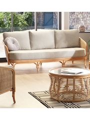 Desser 4 Piece Natural Royal Rattan Sofa Set - Image 1 of 4
