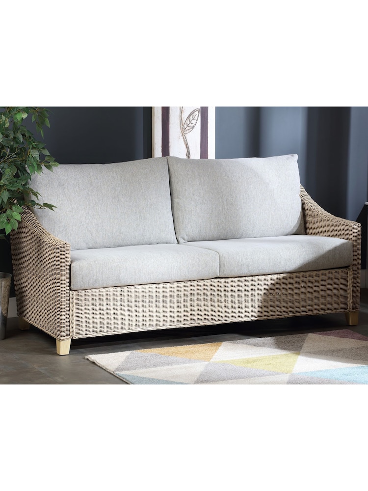 Desser 3 Piece Natural Dijon Rattan Sofa Set - Image 1 of 3