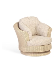 Desser Natural Burford Rattan Conservatory Tub Chair - Image 2 of 2