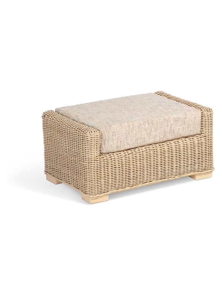 Desser 5 Piece Natural Burford Rattan Scatters Sofa Set - Image 5 of 5