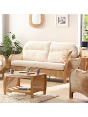 Desser 4 Piece Light Oak Centurion Rattan Sofa Set - Image 1 of 4