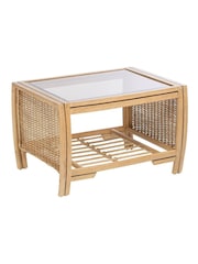 Desser 4 Piece Light Oak Centurion Rattan Sofa Set - Image 4 of 4