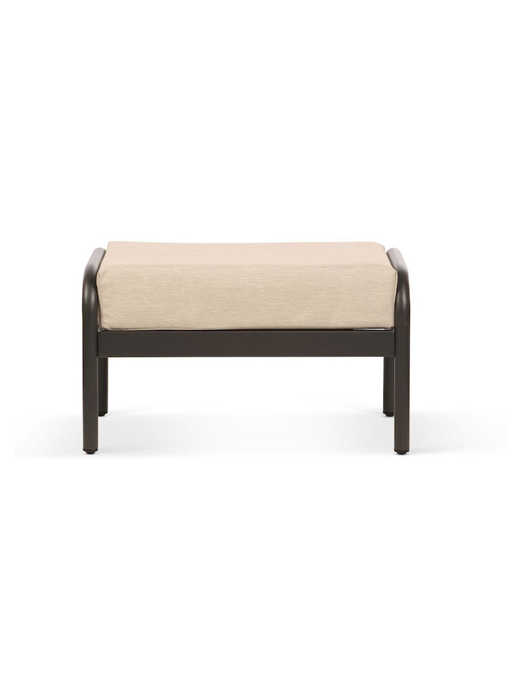 Desser Grey Bari Garden Footstool - Image 2 of 2