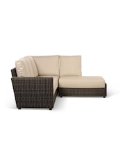 Desser Grey Ascot Rattan Garden Choice LHF Corner Sofa - Image 1 of 4