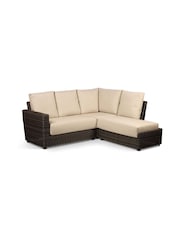 Desser Grey Ascot Rattan Garden Choice LHF Corner Sofa - Image 3 of 4