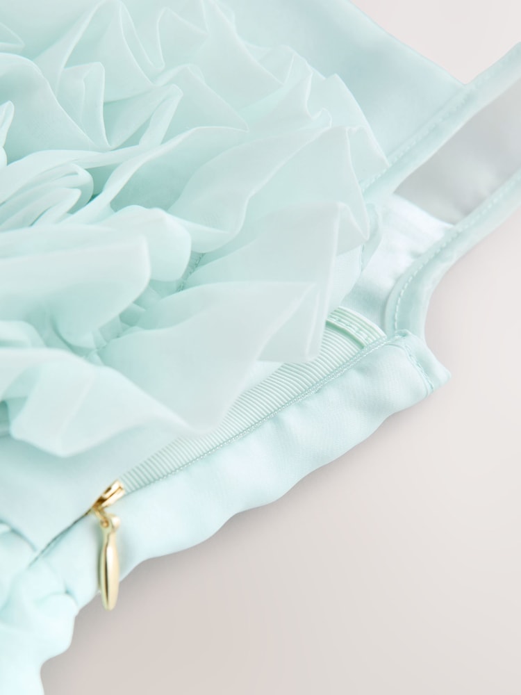 Baker by Ted Baker Corsage Organza Occasion Dress - Image 11 of 11 Baker by Ted Baker Corsage Organza Occasion Dress - Image 11 of 11