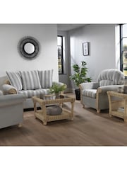 Desser 5 Piece Natural Samford Scatter Back Rattan Sofa Set - Image 1 of 5