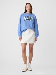 Gap Blue Logo Fleece Jumper - Image 3 of 3