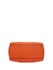 Mulberry Small Orange Zipped Bayswater Tote - Image 4 of 6