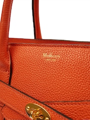 Mulberry Small Orange Zipped Bayswater Tote - Image 5 of 6