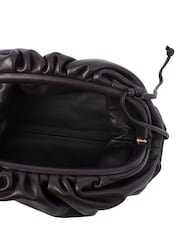 Bottega Veneta The Pouch Black Mini Shoulder Bag - Image 4 of 5