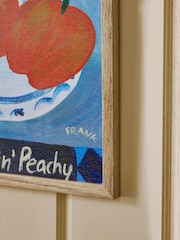 Orange Artist Collection Frankie Thorp Peachy Wall Art - Image 3 of 5