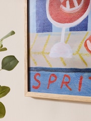 Blue Artist Collection Frankie Thorp Aperol Wall Art - Image 3 of 5