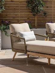 Maze Natural Bali Garden Double Sunlounger Set - Image 2 of 5