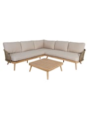 Maze Natural Bali Garden Corner Sofa Set - Image 6 of 6