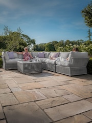 Maze Cool Linen Maldives Garden Large Corner Sofa Set - Image 2 of 15