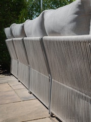 Maze Cool Linen Maldives Garden Large Corner Sofa Set - Image 8 of 15