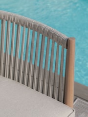Maze Natural Linen Havana Garden 4 Seater Sofa Set - Image 4 of 7