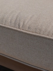 Maze Natural Linen Havana Garden Daybed - Image 7 of 9