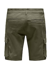 Only & Sons Regular Fit Cargo Shorts - Imagen 4 de 4