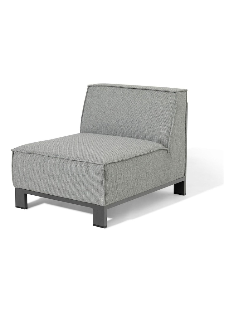 Maze Zinc Grey Ibiza Garden Large Corner Sofa Set With Square Cof - Image 2 of 6