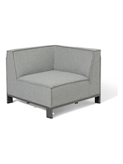Maze Zinc Grey Ibiza Garden Large Corner Sofa Set With Square Cof - Image 3 of 6