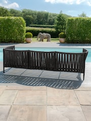 Maze Charcoal Milan Garden 3 Seater Sofa Set - Image 14 of 19