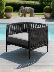 Maze Charcoal Milan Garden 3 Seater Sofa Set - Image 16 of 19
