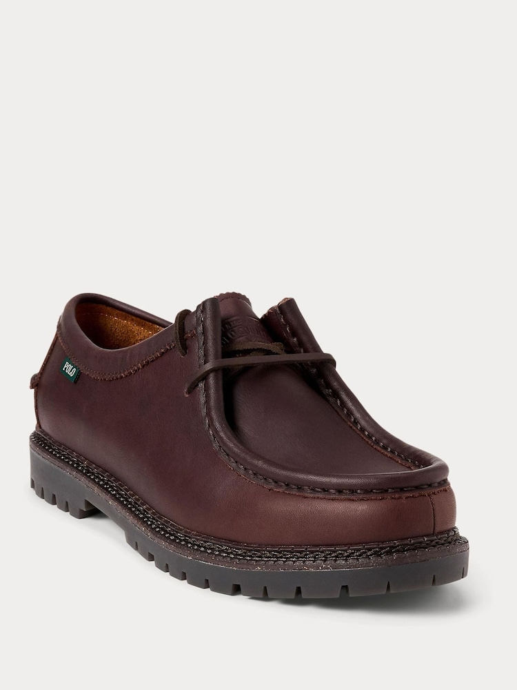 Polo Ralph Lauren Brown Jet Apron Casual Shoes - Image 2 of 6 Polo Ralph Lauren Brown Jet Apron Casual Shoes - Image 2 of 6