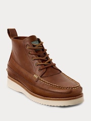 Polo Ralph Lauren Brown Ranger Work Boots - Image 2 of 5