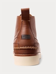 Polo Ralph Lauren Brown Ranger Work Boots - Image 3 of 5
