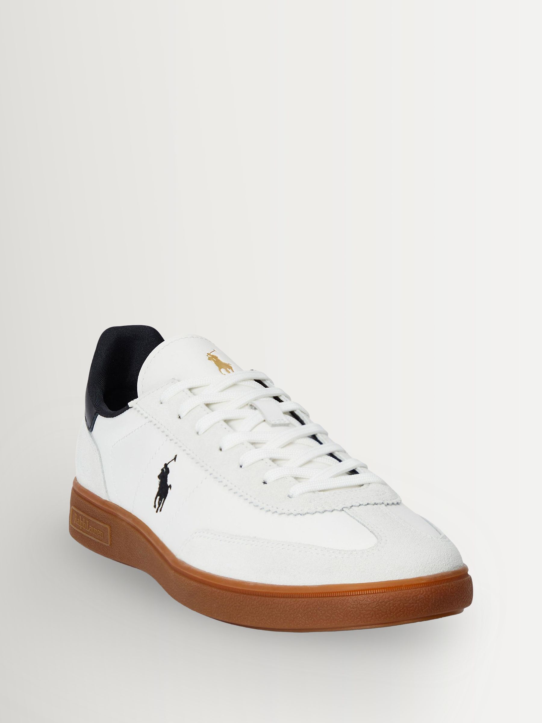 Buy Polo Ralph Lauren White Bedford Low Sneakers Top from Next