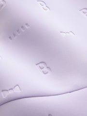 Flieder-Violett - Baker by Ted Baker Mesh 3D Bow Hem Embossed Scuba Kleid - Bild 11 von 14