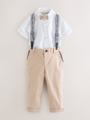 Baker by Ted Baker Shirt Trousers and Braces Set - Image 1 of 9