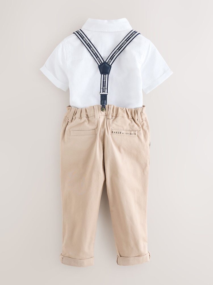 Baker by Ted Baker Shirt Trousers and Braces Set - Image 2 of 9 Baker by Ted Baker Shirt Trousers and Braces Set - Image 2 of 9