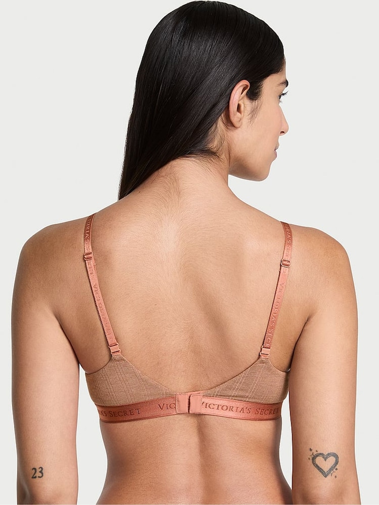 Victoria's Secret Heather Rosewood Nude Full Cup Push Up Modal Bra - Image 2 of 2 Victoria's Secret Heather Rosewood Nude Full Cup Push Up Modal Bra - Image 2 of 2