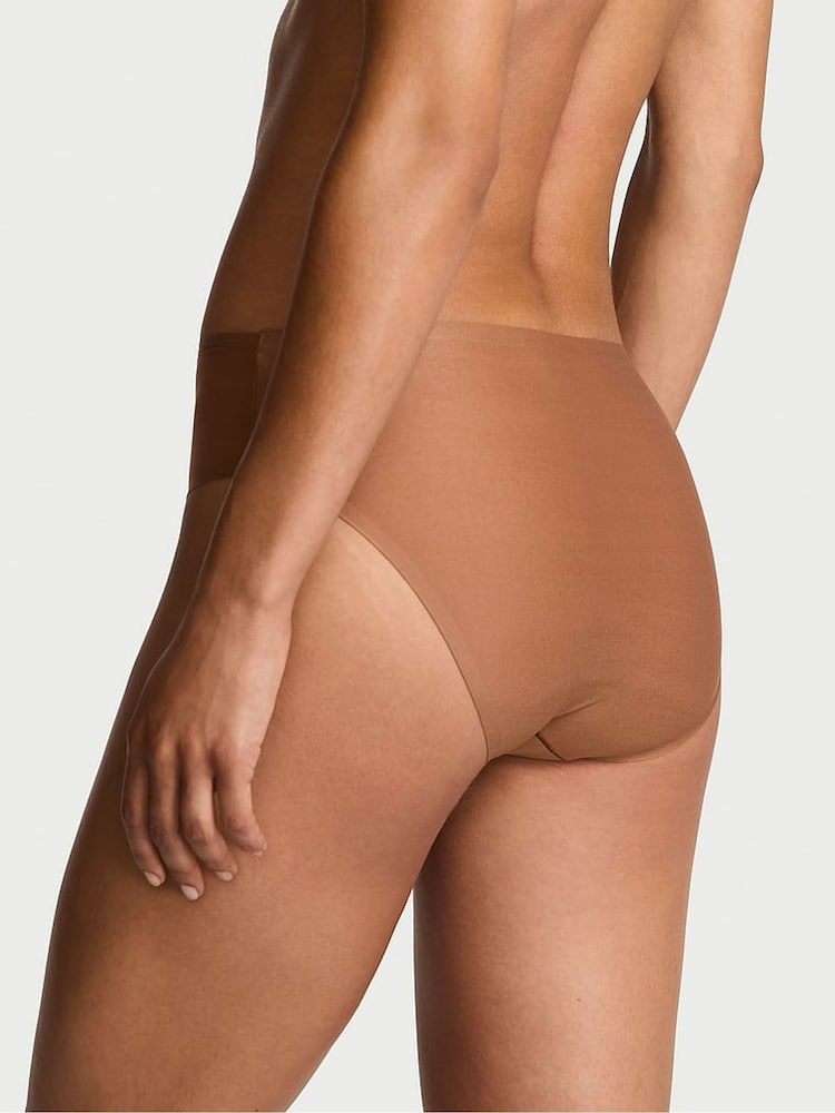 Victoria's Secret Caramel Nude Bikini Mid-Rise Knickers - Image 2 of 3