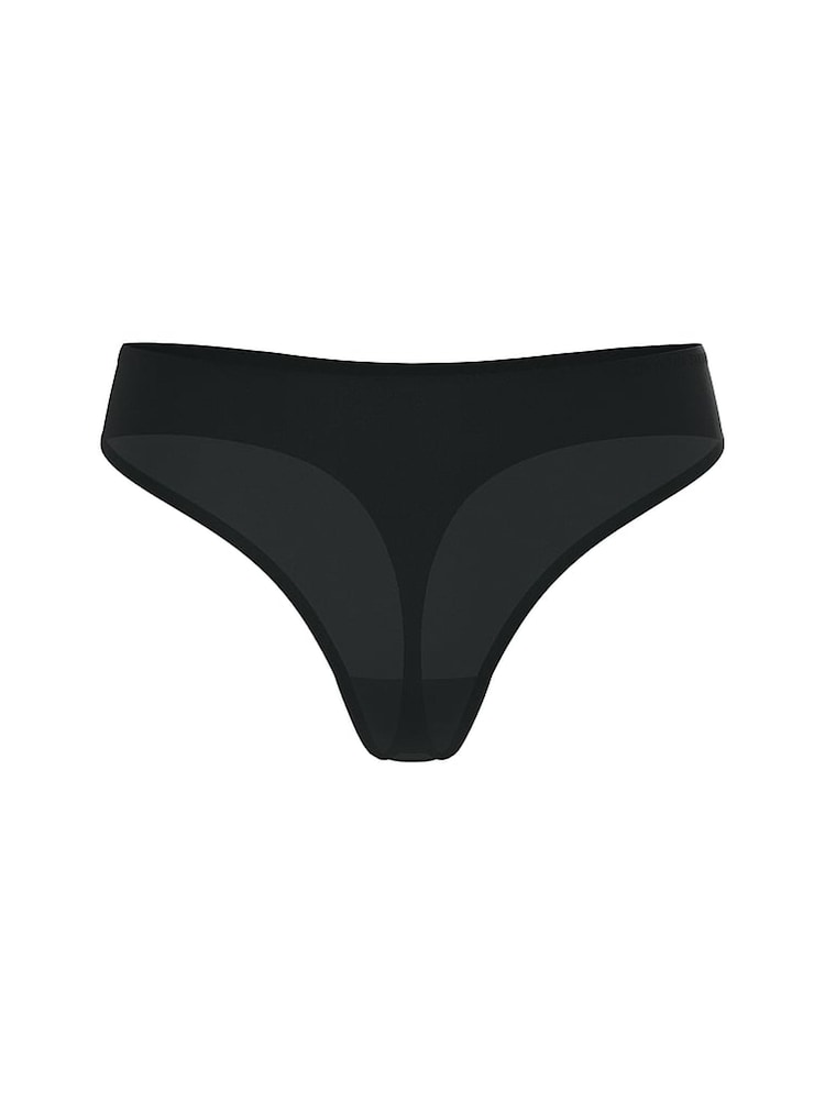 Victoria's Secret Black Thong Mid-Rise Knickers - Image 3 of 3