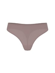 Victoria's Secret Cloudy Grey Thong Mid-Rise Knickers - Image 3 of 3