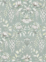 Laura Ashley Natural Carrdale Garden Rattan 2 Seater Sofa with Parterre Cushions - Image 4 of 4
