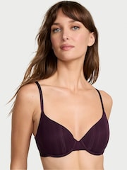 Victoria's Secret Winter Wine Purple Lightly Lined Demi Modal Bra - Image 1 of 3