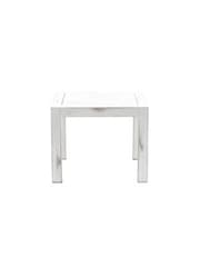 Laura Ashley White Clermont Garden Side Table - Image 3 of 3