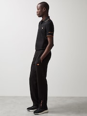 Reiss Black Crypto Uniform Polo Shirt - Image 3 of 9