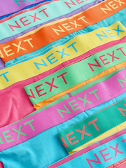 Navy Bright Purple/ Orange Waistbands Rich Trunk Boxers 10 Pack - Image 13 of 14