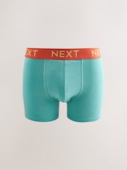 Navy Bright Purple/ Orange Waistbands Rich Trunk Boxers 10 Pack - Image 9 of 14