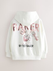 Baker by Ted Baker Oversized Back Print Hoodie - Image 2 of 4