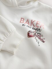 Baker by Ted Baker Oversized Back Print Hoodie - Image 3 of 4
