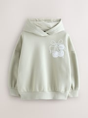 Baker by Ted Baker Oversized Back Print Hoodie - Image 1 of 4